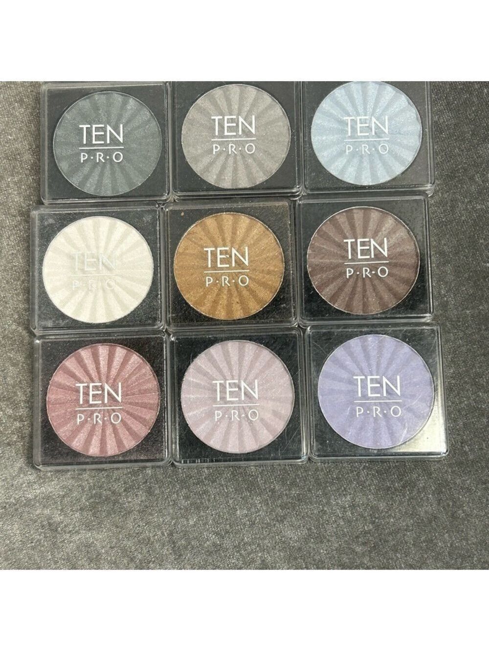 Ten pro neutral shade eyeshadow bundles never used